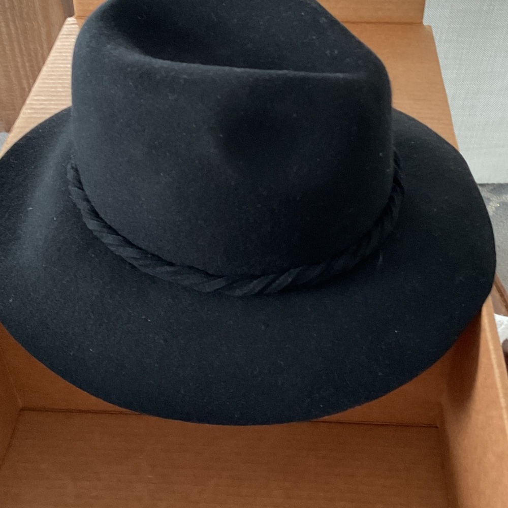CLIPPERTON black Fedora from Free People